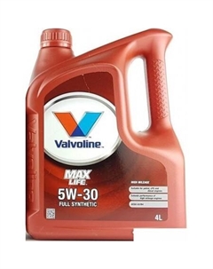 Моторное масло Maxlife 5W-30 4л Valvoline