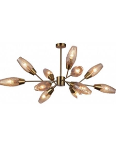 Люстра средней высоты Desire 10165/12PL E14*60W Copper Escada