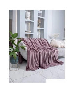 Плед Royal Flannel 150x200 6155360 (розовый) Casa conforte