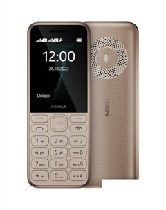 Кнопочный телефон Nokia 130 (2023) Dual SIM ТА-1576 (золотистый)