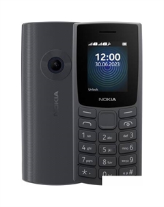 Кнопочный телефон Nokia 110 (2023) Dual SIM TA-1567 (угольный)