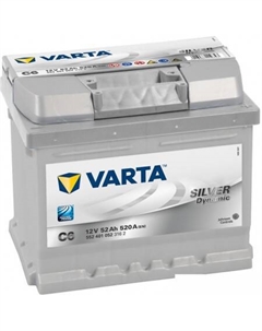 Автомобильный аккумулятор Silver Dynamic C6 552 401 052 (52 А/ч) Varta