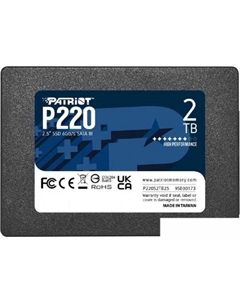 SSD P220 2TB P220S2TB25 Patriot