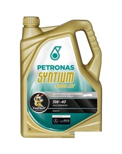 Моторное масло Syntium 3000 AV 5W-40 5л Petronas