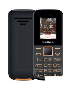 Кнопочный телефон TeXet TM-202 (черный) Texet