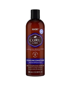 Curl Care Detangling Conditioner - кондиционер для вьющихся волос, облегчающий расчесывание Hask