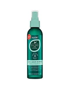 Tea Tree Oil & Rosemary 5-in-1 Leave-In Spray - спрей 5-в-1, чайное дерево, розмарин Hask