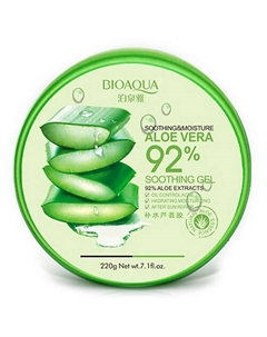 Увлажняющий гель для лица и тела с натуральным соком Aloe Vera Bio aqua