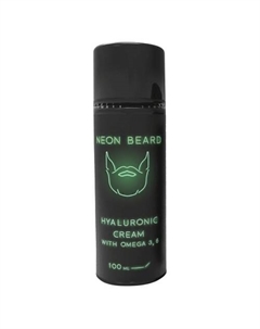 Гиалуроновый крем с Омега 3.6 GREEN NEON - Вербена 100.0 Neon beard