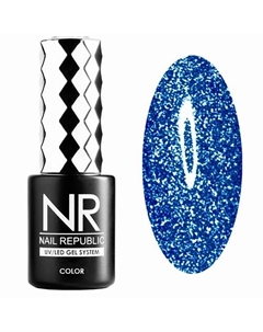 Гель-лак светоотражающий NR Flash Nail republic