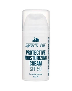 Увлажняющий защитный крем "Protective Moisturizing Cream SPF 50" 100.0 Sport hit