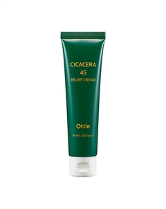 Cicacera 45 Relief Cream Увлажняющий успокаивающий крем с центеллой азиатской 60.0 Ottie