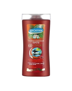 Солнцезащитный крем SPF 60 SPORT 200.0 Биокрим