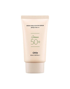 Green Shield On Sun Serum SPF50 Солнцезащитный крем-серум для чувствительной кожи 60.0 Ottie