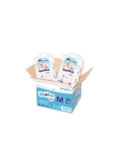 Megabox Подгузники-трусики р-р M (6-10 кг) 116.0 Yokosun