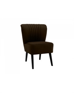 Кресло barbara коричневый 59x77x62 см Ogogo