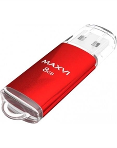 USB Flash MP 8GB (красный) Maxvi