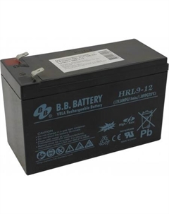 Аккумулятор для ИБП HRL9-12 (12В/9 А·ч) B.b. battery