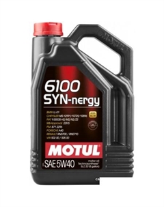 Моторное масло 6100 Syn-nergy 5W-40 5л Motul