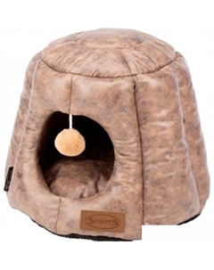 Лежак Knightsbridge Cat Igloo 661457 (шоколадный) Scruffs