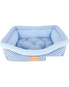 Лежак Cozy Dot OASA-AU5983-BL-FR (голубой) Puppia