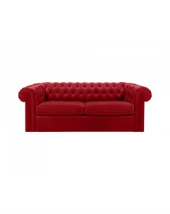 Диван chesterfield красный 208x73x105 см Ogogo