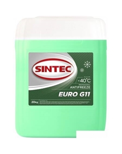 Антифриз Euro G11 (-40) 20кг Sintec