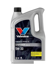 Моторное масло SynPower RNO C3 5W-30 5л Valvoline