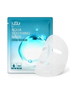 Маска "AQUA B5 SOOTHING MASK" 30.0 Wellage