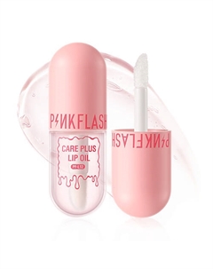 Ухаживающее масло для губ "Care plus" Pink flash