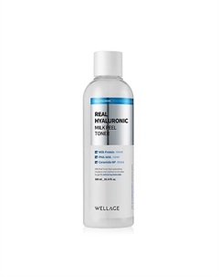 Тоник "Real Hyaluronic Milkpeel toner" 300.0 Wellage