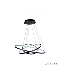 Подвесная люстра iledex axis iledex черный 111 см Iledex