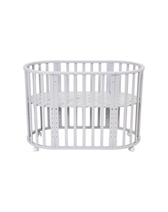 Кроватка детская kids simple белый 124x84x65 см Polini