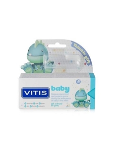 Зубная паста-гель VITIS baby 0+ детская + силиконовый напальчник 30.0 Dentaid