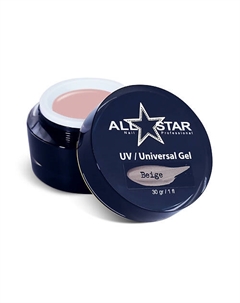 Гель для моделирования ногтей, UV-Universal Gel "Clear" big All star professional