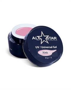 Гель для моделирования ногтей, UV-Universal Gel "Clear" big All star professional