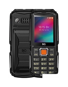 Кнопочный телефон BQ BQ-2410L Tank Power 4G (черный) Bq