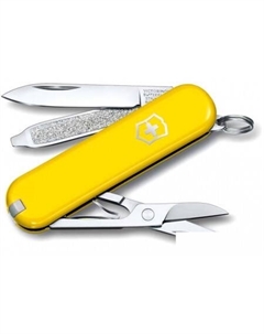 Нож-брелок Classic Sunny Side 0.6223.8G (желтый) Victorinox