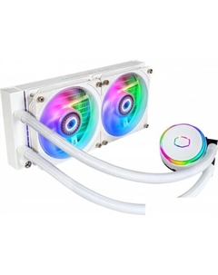 Кулер для процессора MasterLiquid PL240 Flux White Edition MLY-D24M-A23PZ-RW Cooler master