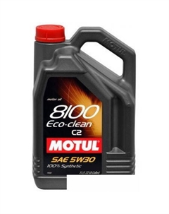 Моторное масло 8100 Eco-clean C2 5W30 5л Motul