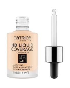 Тональная основа HD Liquid Coverage Foundation Catrice