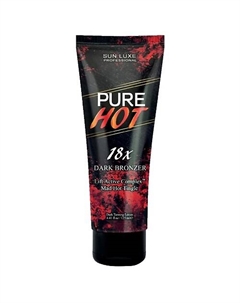 Крем для загара в солярии "Pure Hot 18х" с тингл-эффектом 125.0 Sun luxe professional