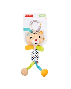 Погремушка с колокольчиком Медвежонок 0+ Fisher-price