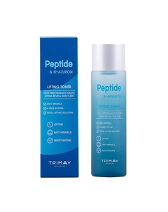 Тонер для лица с гиалуроновой кислотой и пептидами. Peptide & Hyaluron Lifting Toner 210.0 Trimay