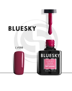 Гель-лак Luxury Silver Бургундское вино Bluesky