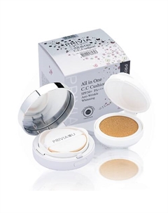 Кушон с запасным блоком All In One C.C Cushion SPF50+ PA+++ Privia