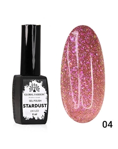 Гель лак Stardust 01 Global fashion