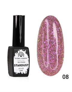 Гель лак Stardust 01 Global fashion