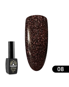 Гель лак Disco Gel Shine Spectrum светоотражающий 02 Global fashion