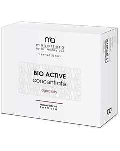 Концентрат для восстановления кожи и нормализации микробиома BIO ACTIVE 20.0 Mesaltera by dr. mikhaylova